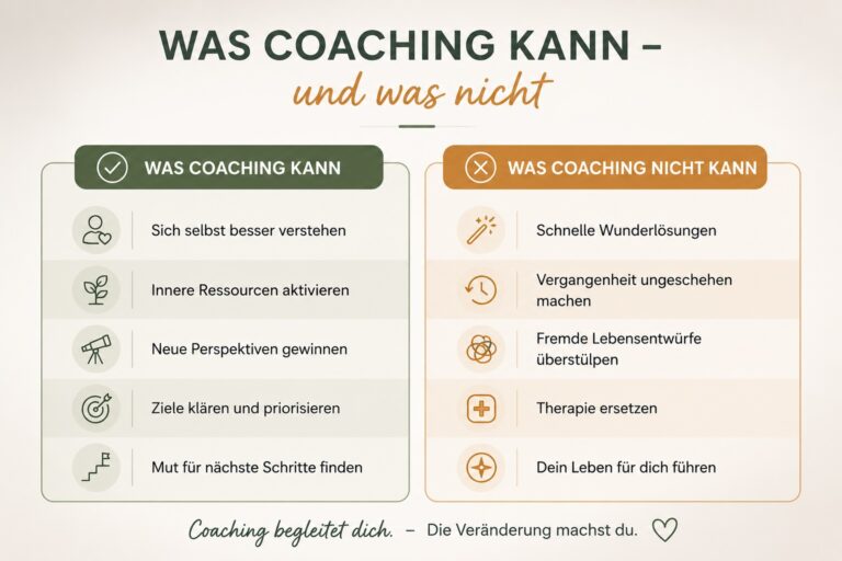 + Was Coaching wirklich kann – und was nicht